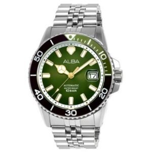 Alba Silver Stainless Steel Men Watch Au4047X1