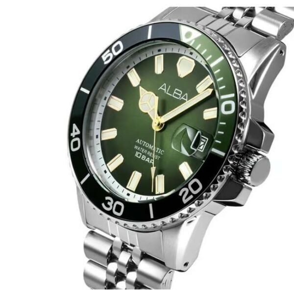 Alba Silver Stainless Steel Men Watch Au4047X1