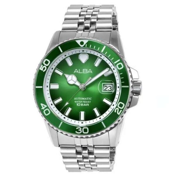 Alba Silver Stainless Steel Men Watch Au4053X1