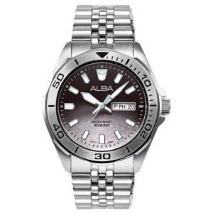 Alba Silver Stainless Steel Men Watch Av3577X1