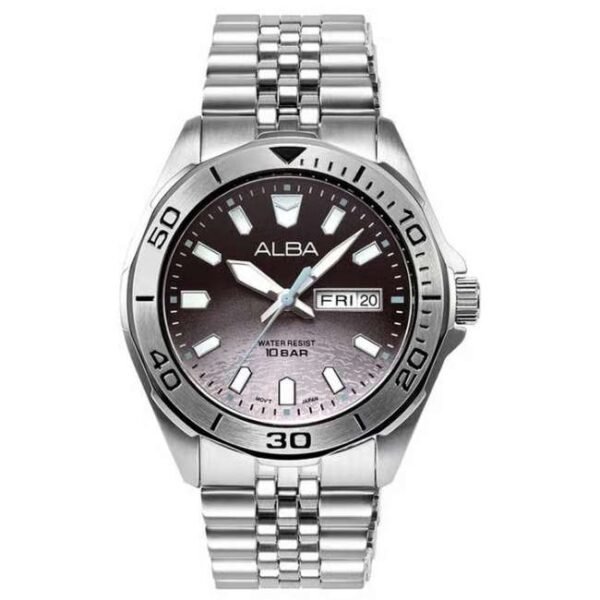 Alba Silver Stainless Steel Men Watch Av3577X1