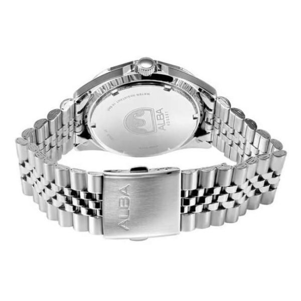 Alba Silver Stainless Steel Men Watch Av3581X1