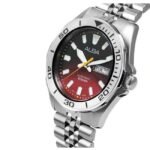 Alba Silver Stainless Steel Red Dial Men's Watch Av3581X1