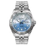 Alba Silver Stainless Steel Men Watch Av3587X1