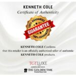 Kenneth Cole Black Stainless Steel Men Watch Kcwgy0065104Mn