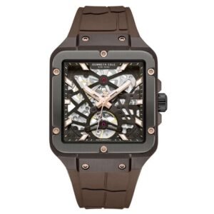 Kenneth Cole Brown Silicon Men Watch Kcwgz0065402Mn