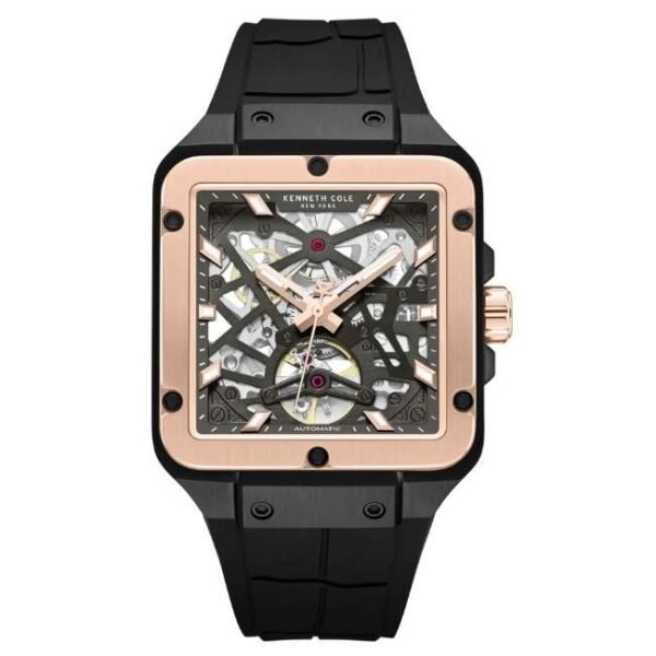 Kenneth Cole Black Silicon Men Watch Kcwgz0065403Mn