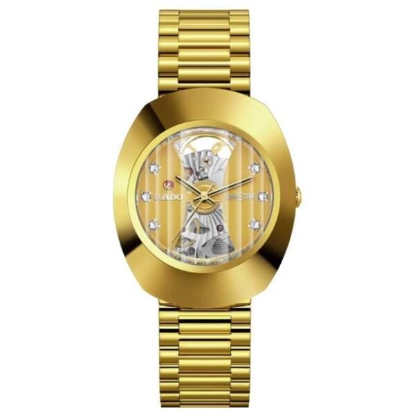 Rado Stainless Steel PVD Gold Unisex Watch R12064263