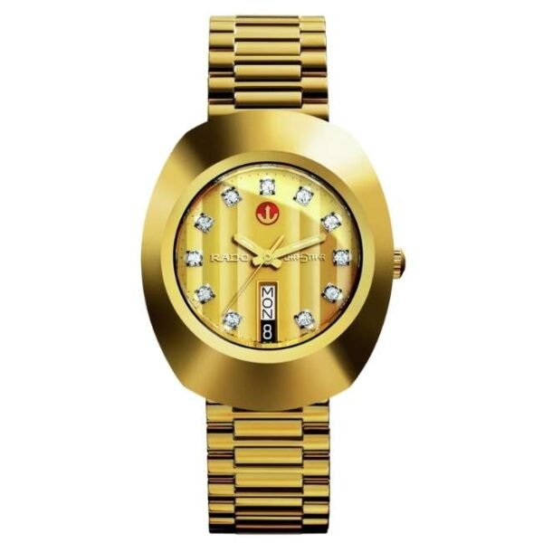 Rado Stainless Steel Gold Men Watch R12413493