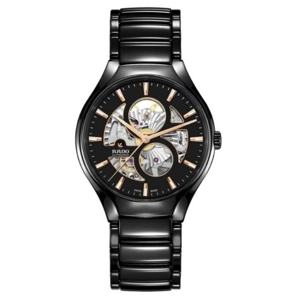 Rado Stainless Steel Black Unisex Watch R27107172