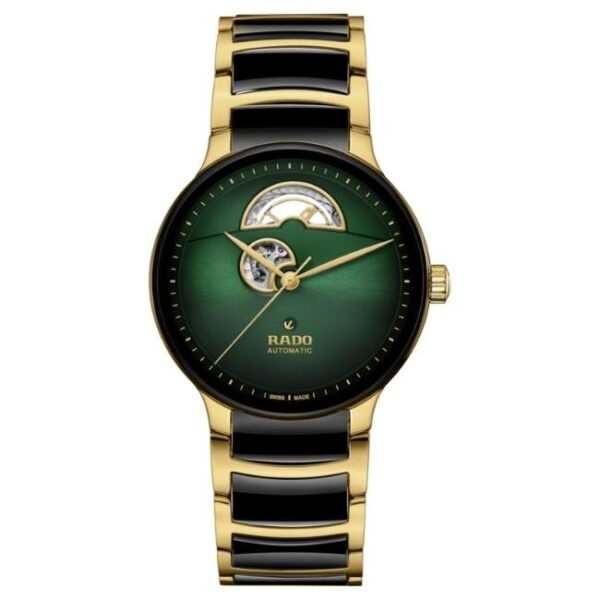 Rado Ceramic Stainless Steel Two Tone Unisex Watch R30008302