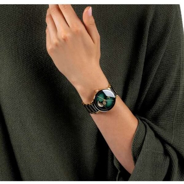 Rado Ceramic Stainless Steel Two Tone Unisex Watch R30008302