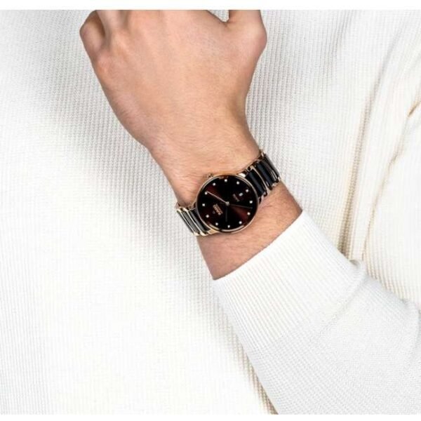 Rado Ceramic Stainless Steel Two Tone Unisex Watch R30017732