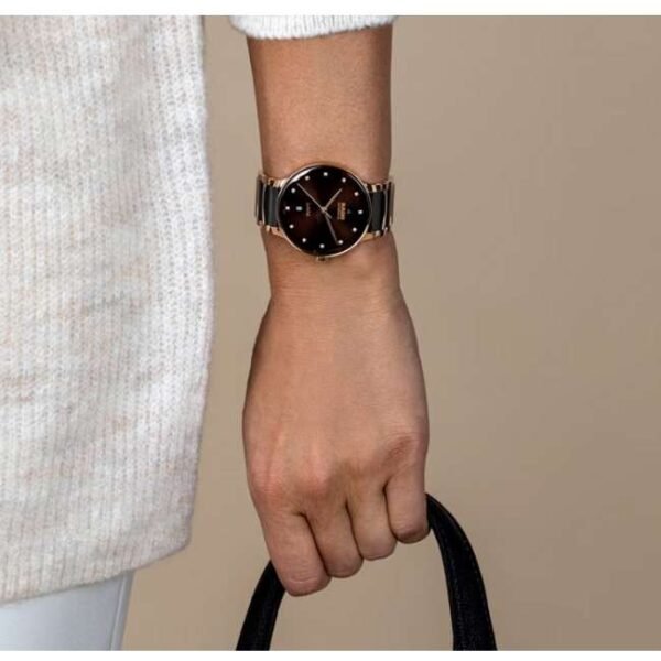 Rado Ceramic Stainless Steel Two Tone Unisex Watch R30017732