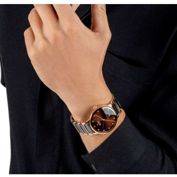 Rado Ceramic Stainless Steel Two Tone Unisex Watch R30017732