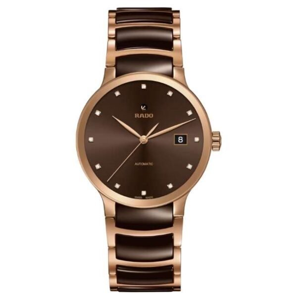 Rado Ceramic Stainless Steel Brown Unisex Watch R30036752