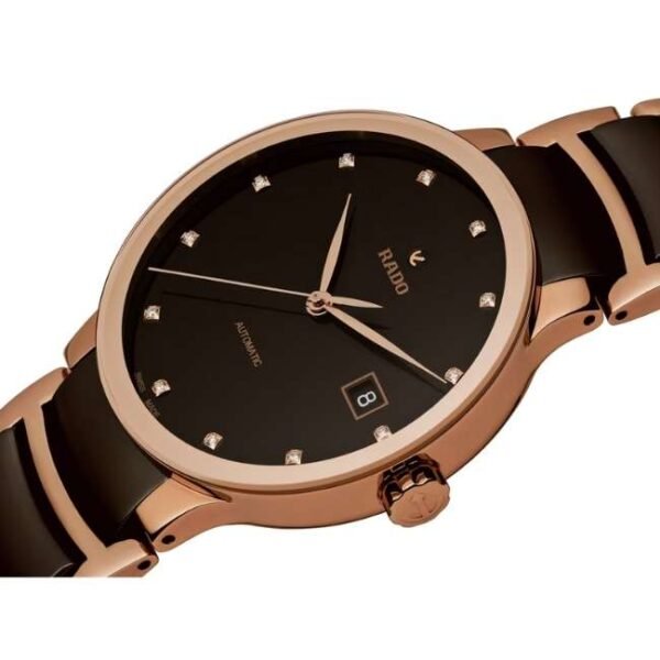 Rado Ceramic Stainless Steel Brown Unisex Watch R30036752
