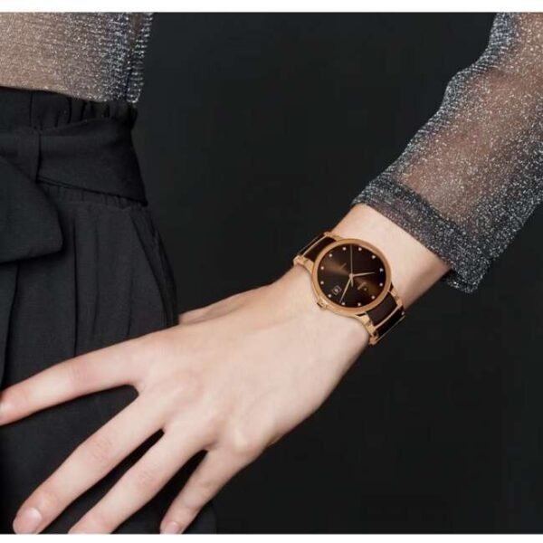 Rado Ceramic Stainless Steel Brown Unisex Watch R30036752