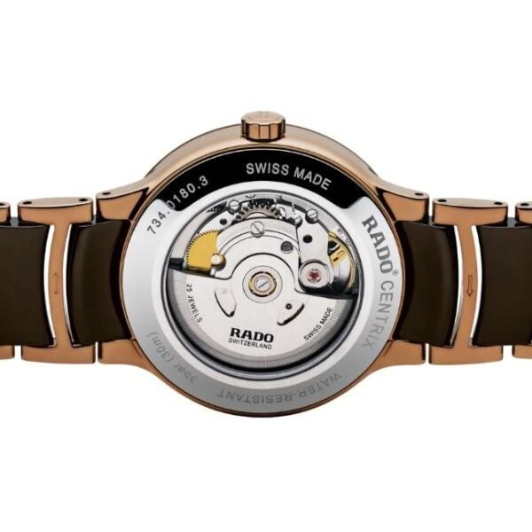 Rado Ceramic Stainless Steel Brown Unisex Watch R30036752