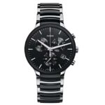 Rado  Ceramic Stainless Steel Silver & Black Men Watch R30130152