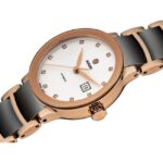 Rado Stainless Steel Black & Rose Gold Women Watch R30183762