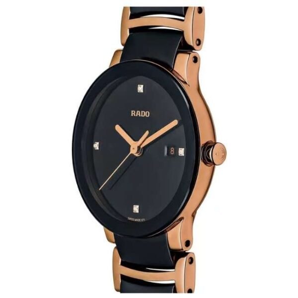 Rado Ceramic Stainless Steel Black Women Watch R30555712