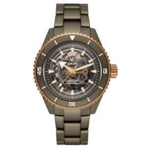 Rado  Ceramic, Titanium Green Men Watch R32150162