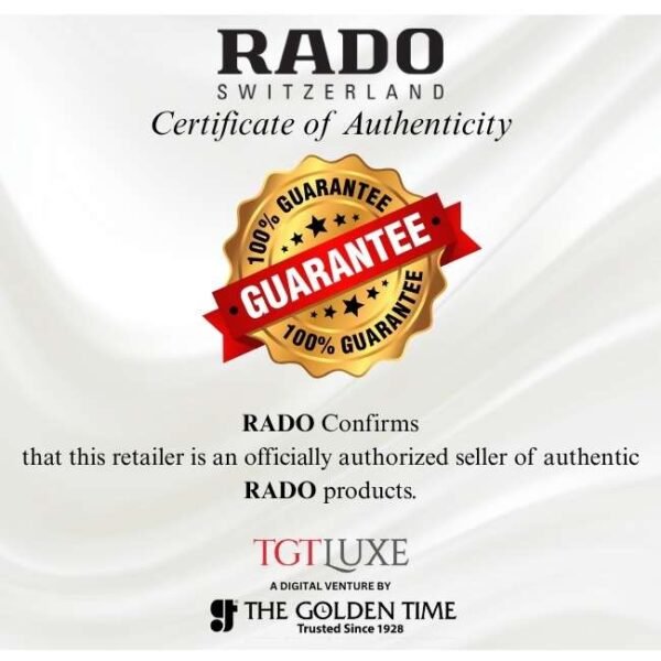 Rado  Stainless Steel, Titanium Silver Men Watch R32502313