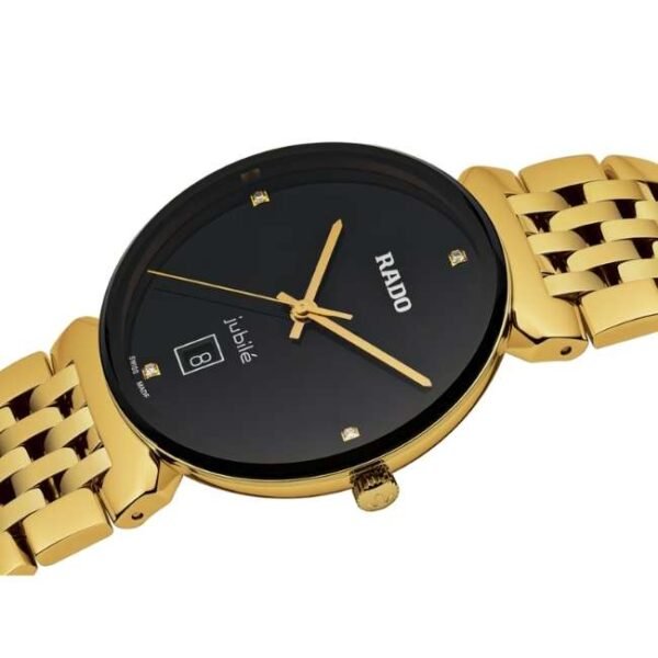 Rado Stainless Steel Gold Unisex Watch R48914703