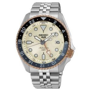 Seiko 5 Sports Yellow Dial GMT Asian Limited Edition Automatic Watch  – SSK046K1