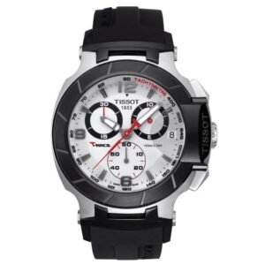 Tissot Men Round white T Sport Watch