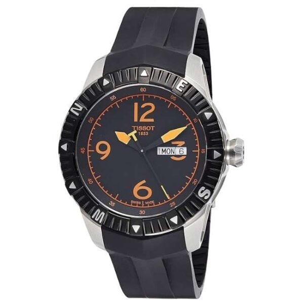 Tissot T-Navigator Automatic Black PVD | Compass Bezel | T0624301705701