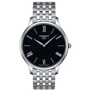 Tissot Men Round Black T-Classic Watch T0634091105800