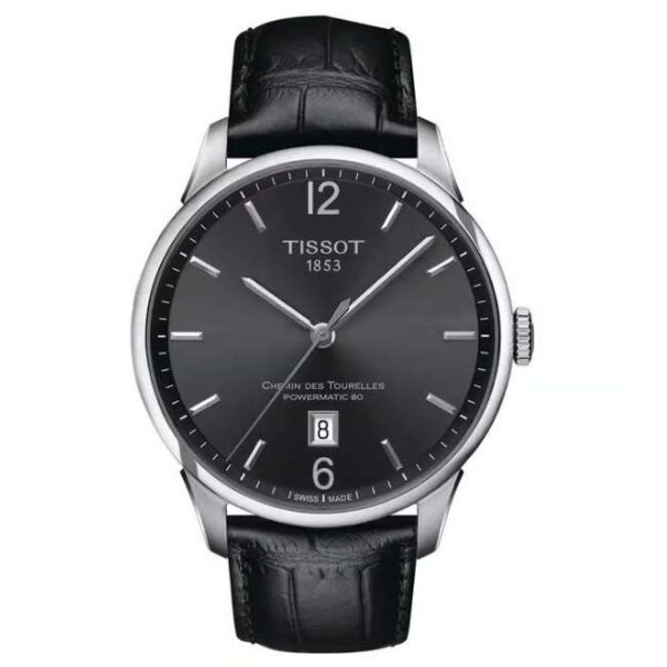 Tissot Chemin des Tourelles Powermatic 80 Leather | T0994071644700