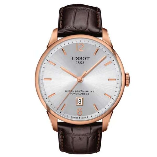 Tissot Chemin des Tourelles Powermatic 80 - Rose Gold PVD (T099.407.36.037.00)