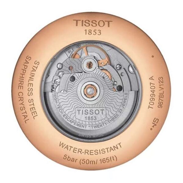 Tissot Chemin des Tourelles Powermatic 80 - Rose Gold PVD (T099.407.36.037.00)