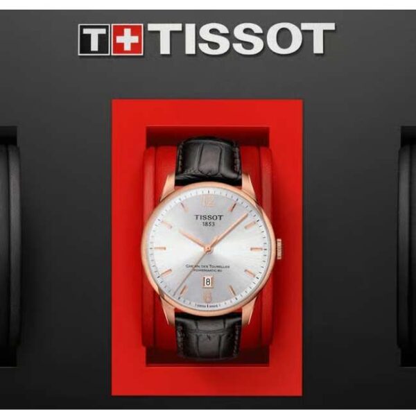Tissot Chemin des Tourelles Powermatic 80 - Rose Gold PVD (T099.407.36.037.00)
