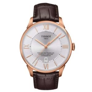 Tissot Men Round Silver T-Classic Watch