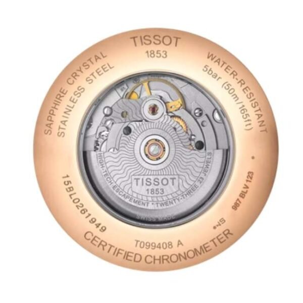 Tissot Men Round Silver T-Classic Watch