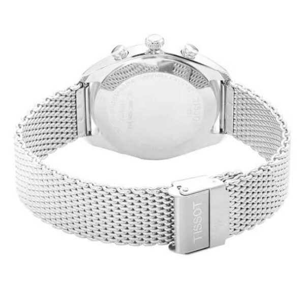 Tissot PR 100 Chronograph Blue Dial - Milanese Mesh Strap (T101.417.11.041.00)
