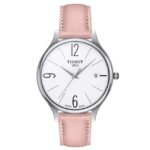 Tissot Bella Ora Round | White Dial | Blue Leather | T1032101601700