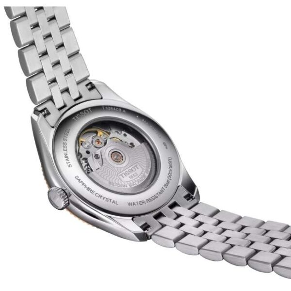 Tissot Ballade Powermatic 80 COSC | Two-Tone Rose Gold | T1084082227800