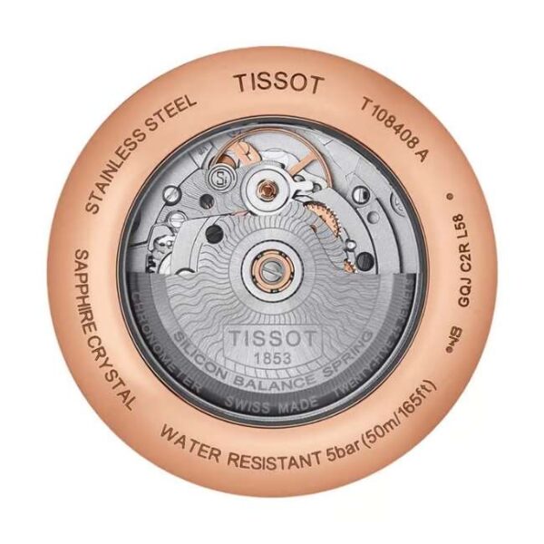Tissot Ballade Powermatic 80 | COSC Certified | Rose Gold PVD | T1084083303700