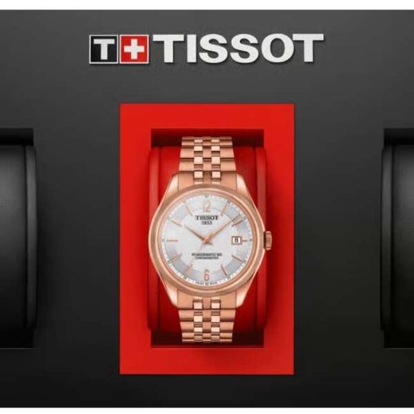 Tissot Ballade Powermatic 80 | COSC Certified | Rose Gold PVD | T1084083303700