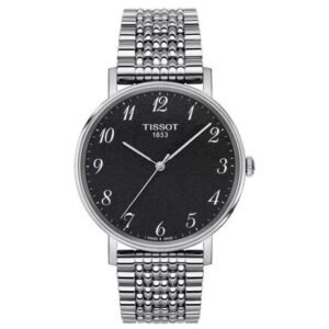 Tissot Unisex Round Black T-Classic Watch