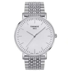 Tissot Men Round Silver EVERYTIME Watch