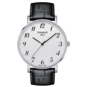 Tissot Men Round White T-Classic Watch