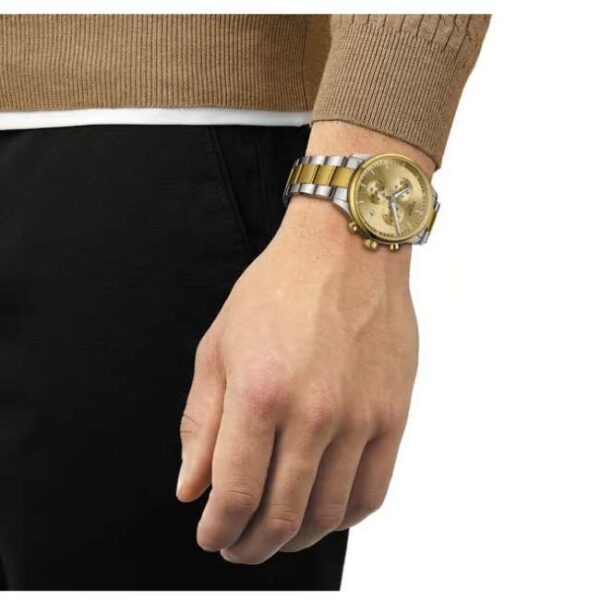 Tissot Chrono XL Classic Champagne Dial | Two-Tone Gold PVD | T1166172202100