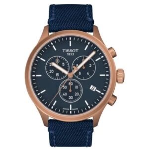 Tissot Men Round Blue T-Sport Watch