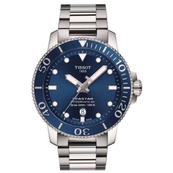 Tissot Men Round Blue T-Sport Watch